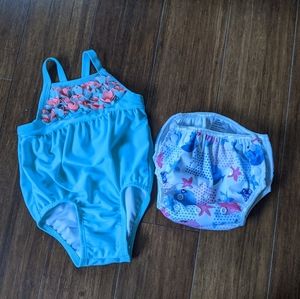 Baby girls swim bundle